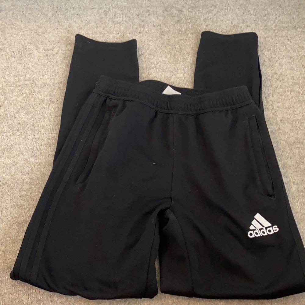 Adidas black sweat pants